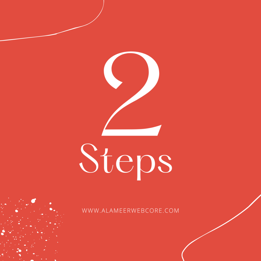 Alameer Web Core Starting Project step 2